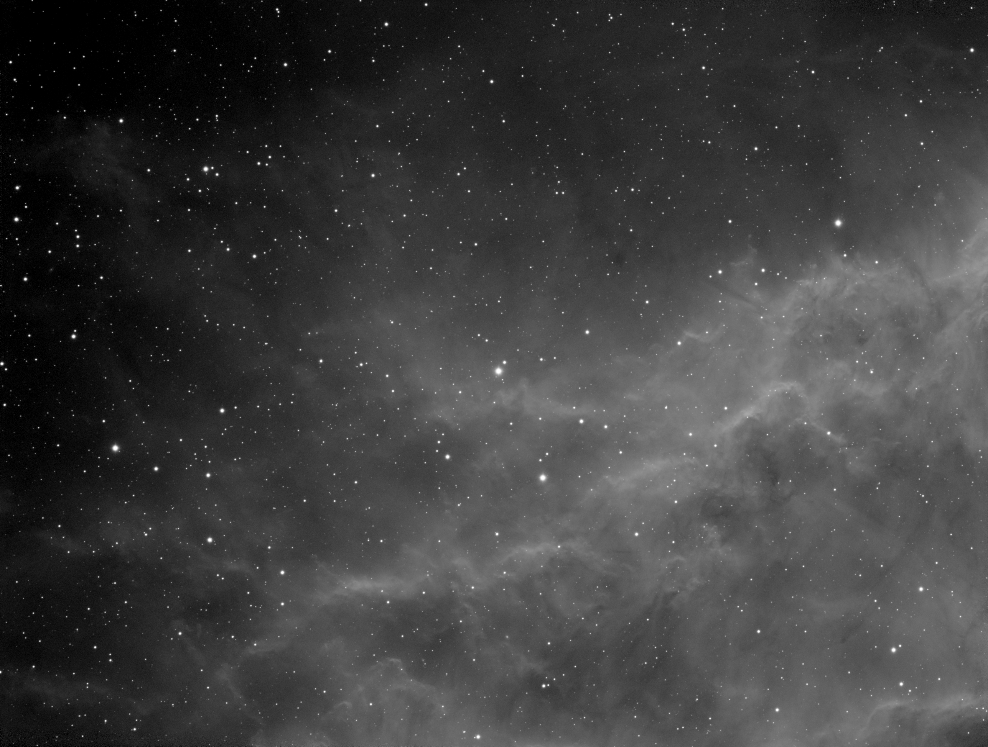 California Nebula near  HIP 18518