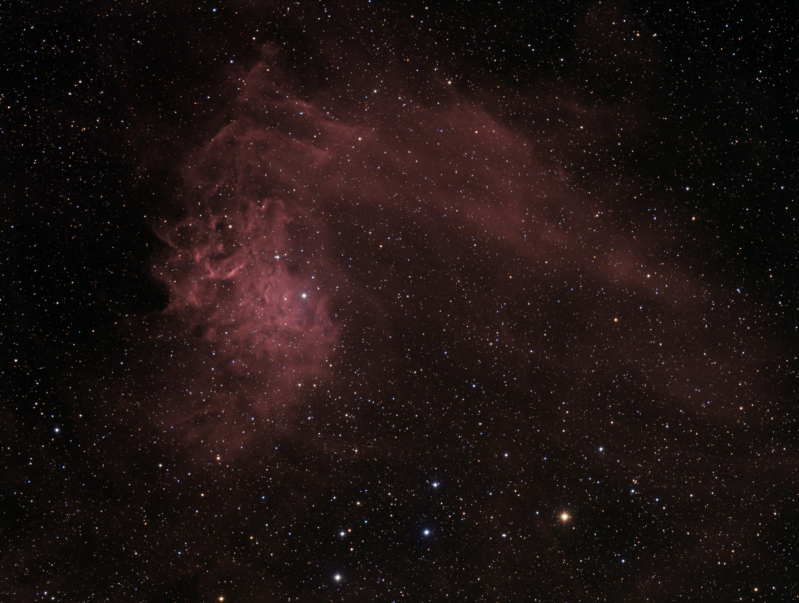 IC 405 - Flaming Star Nebula