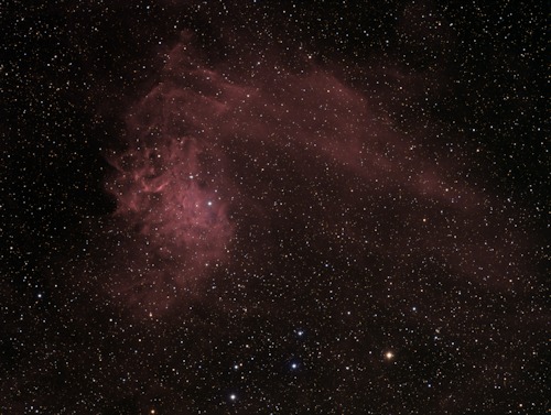 IC 405 - Flaming Star Nebula