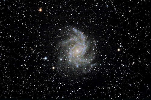 First galaxy image from the 11 inch SCT
