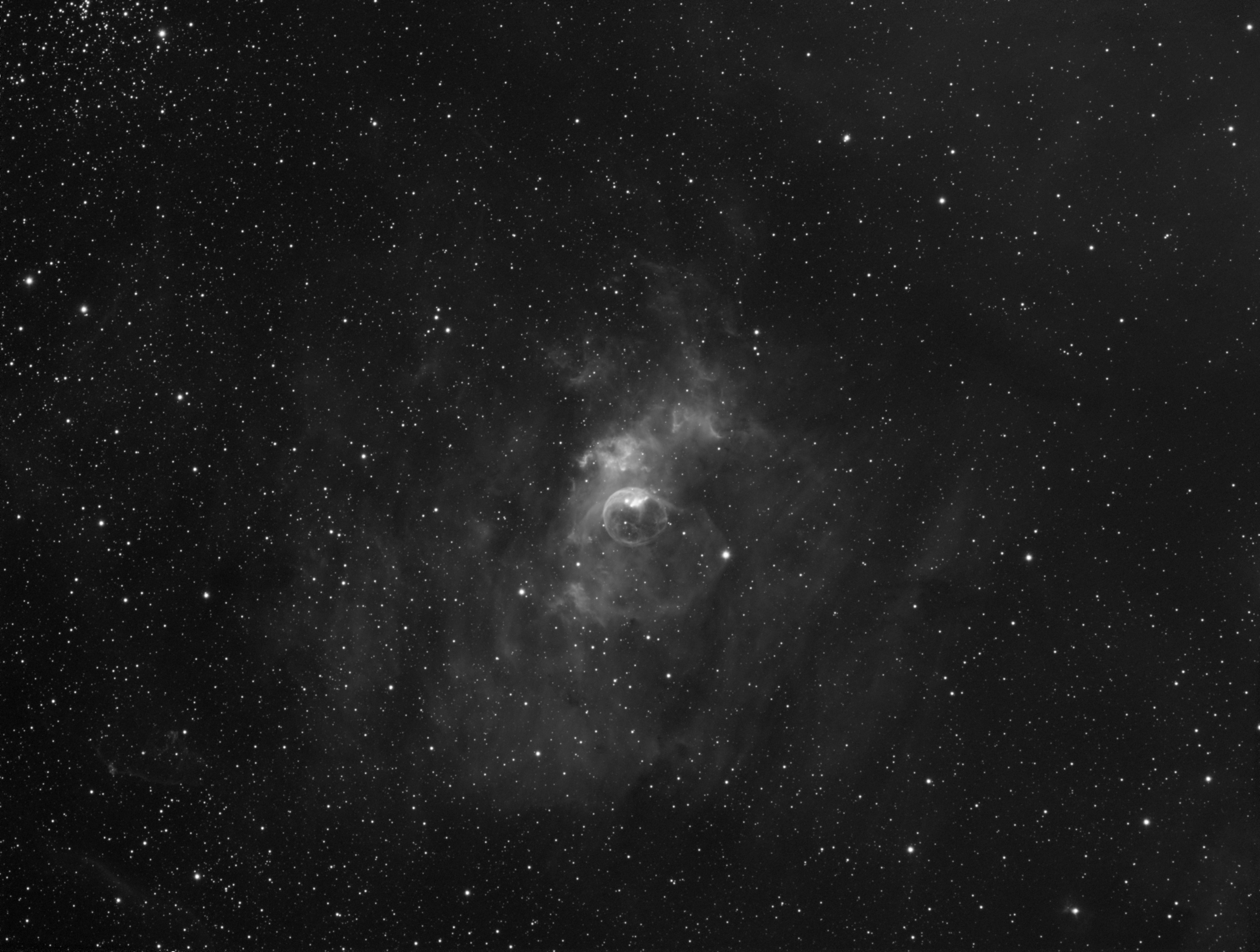 NGC7635 - Bubble Nebula in Cassiopeia